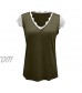 Womens Fashion Lace V-Neck T-Shirt Blouse Ladies Summer Casual Loose Basic Tops