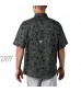 Columbia Men's PFG Super Tamiami Short Sleeve Shirt UPF 40 Sun Protection Wicking Fabric