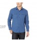 Essentials Men's Regular-Fit Long-Sleeve Two-Pocket Flannel Shirt