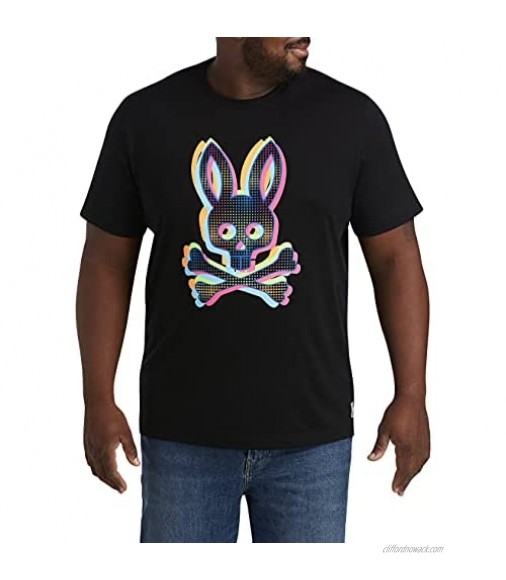 Psycho Bunny Stower Graphic Tee Black
