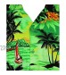 V.H.O. Funky Hawaiian Shirt Men Casual Front Pocket Button Down Very Loud Shortsleeve Unisex Surf