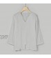 Hmlai Clearance Men's Cotton Linen Shirts Casual V Neck 3/4 Sleeve Solid Color Loose Fit Beach Yoga Henleys Tops Blouses