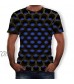 Mens 3D Printed Tie Dye Creative Funny Summer Casual Short Sleeve T-Shirts Tees Novelty T-Shirts