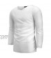 Men's Cotton Linen T-Shirt Long Sleeve Shirt Beach Yoga Loose Fit Henleys Tops Baggy Casual Hippie V Neck T Shirts