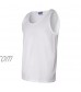 Gildan 2200- Classic Fit Adult Tank Top Ultra Cotton - First Quality - White - Large