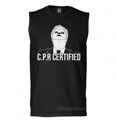Haase Unlimited CPR Certified - Dwight Dummy Face Men's Sleeveless Shirt