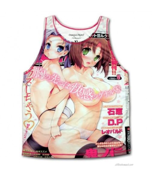 Hot Pussycats Japanese Hentai Anime Adult Comic Sex T-Shirt Tank Top S