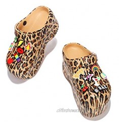 Cape Robbin Gardener Platform Clogs Slippers for Women Women’s Fashion Comfortable Slip On Slides Shoes