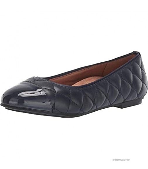 Vionic Women's Spark Desiree Ballet Flat - Ladies Flats with Concealed Orthotic Arch Support