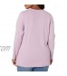 Chaps Women's Plus Size Long Sleeve Cotton Rib-Knit Henley Shirt
