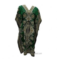 Delena Designs Women's Long Kaftan Dress Maxi Caftan Dress Gown Top Night Dress
