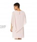 S.L. Fashions Women's Plus Size Rhinestone Beaded Sleeveless Dress with Capelet