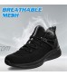 Akk Mens Walking Athletic Shoes - Comfortable Running Shoes Slip On Sneakers Breathable for Men Travel Casual Driving Workout Sports