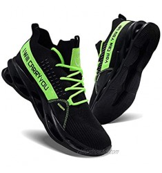 Caitin Mens Running Tennis Blade Shoes Lightweight Casual Walking Sneakers