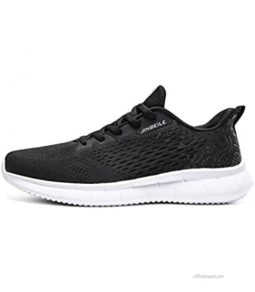 INVISIBLE Mens Walking Tennis Shoes Comfortable Lightweight Running Athletic Cushioning Gym Casual Non-Slip Fashion Sneakers