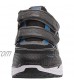 Propet Men's Ultra Strap Sneaker Black/Blue 12