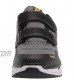 Propet Men's Ultra Strap Sneaker Grey/Black 13 X-Wide