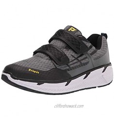Propet Men's Ultra Strap Sneaker  Grey/Black  13 X-Wide