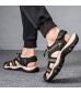 Mens Sports Hiking Sandals Summer Casual Comfortable Slippers Waterproof Breathable Outdoor Travel Beach Shoes
