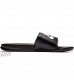 Nike Men's Benassi Solarsoft Slide Athletic Sandal Black/White/Black 7