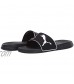 PUMA Unisex-Adult Men's Popcat Slide Sandal Black White 5