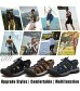 SAGUARO Men's Sport Hiking Sandals Waterproof Closed Toe Sandal Breathable Outdoor Athletic Water Shoes Summer Fisherman River Brown