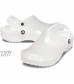 Crocs unisex adult Men's and Women's Classic Translucent | Comfortable Slip on Shoes Clog White 8 Women 6 Men US