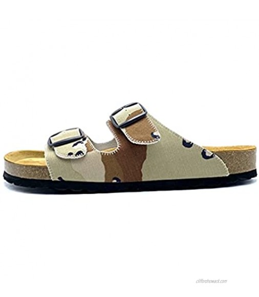 Magnafied Mens Thor 2-Buckle Sandals