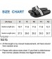 Faslie Slides for Men Athletic Slide Sandal with Arch Support for Beach Comfort Open Toe Slip-On Indoor Outdoor Slides Size 8-12