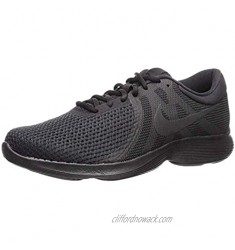Nike Men's Revolution 4 Running Shoe Black/Black 10 Regular US