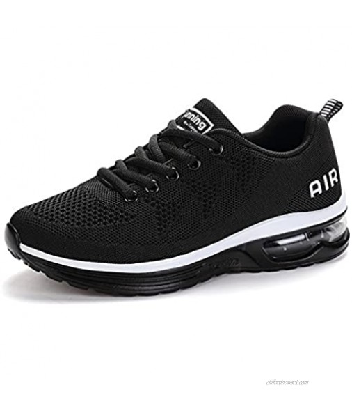 RomenSi Men's Air Cushion Sport Running Shoes Casual Athletic Tennis Sneakers