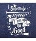 I Solemnly Swear That I Am Up to No Good Tank Tops for Women Funny Casual Sleeveless Shirt Blouse