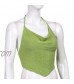 Y2k Cami Top for Girls Knitted Sexy Summer Fashion Backless Halter Camisole Tank Tops Shirt Y2k Strap Crop Top
