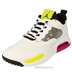 Nike Air Jordan Max 200 Mens Trainers CD6105 Sneakers Shoes (UK 7.5 US 8.5 EU 42  White Black Fuchsia 102)