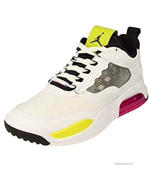 Nike Air Jordan Max 200 Mens Trainers CD6105 Sneakers Shoes (UK 7.5 US 8.5 EU 42 White Black Fuchsia 102)