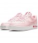 Nike Mens Air Force 1 '07 LX CU6312 600 Thank You Plastic Bag - Pink Foam - Size 11