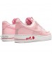 Nike Mens Air Force 1 '07 LX CU6312 600 Thank You Plastic Bag - Pink Foam - Size 11