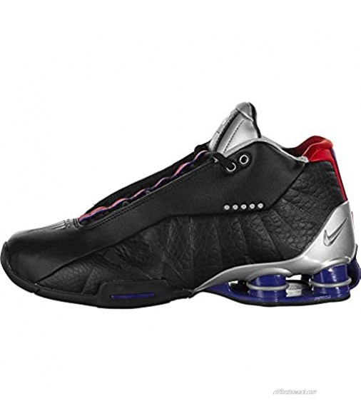 Nike Shox BB4 QS Raptors Black Court Purple CD9335-002 Men's Basketball Sneakers