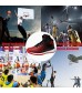 Ouoruee Mens Personal Basketball Shoes Training Sneakers High Elastic Shock Technology New KPU+Fabric Lightweight Air Precision Street Basketball Shoes