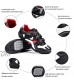 BUCKLOS Road Cycling Shoes Mens Precise Buckle Strap Compatible with Peloton Biking Shoes Spin Shoes Bicycle Sneakers for SPD Look Delta Lock Pedal Indoor Outdoor