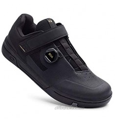 Crank Brothers Stamp BOA Men's Flat Shoe - Black/Gold/Black Size