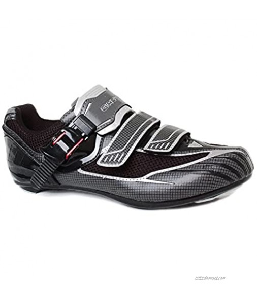 Gavin Elite Road Cycling Shoe - 2 and 3 Bolt Cleat Compatible