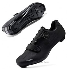 Mens or Womens Road Bike Cycling Shoes Peloton Bike Shoes Compatible SPD Riding Shoe Indoor/Outdoor