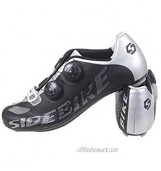 Sidebike Cycling Road Biking Shoes with Carbon Fiber Soles - 3 Bolt Cleat Compatible
