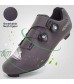 SWISSWELL Men's Road Cycling Shoes Compatible Mountain Bike with SPD/SPD-SL & Fast Rotating Buckle