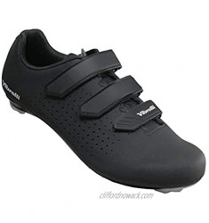 Vibrelli Men's Cycling Shoes - Road  Peloton  Spin Shoes - Fits All Cleats: Look  Shimano  Delta  Keo  SPD  SPD-SL - Indoor Cycle Bike Shoes - Cleats not Included