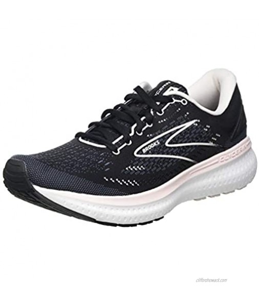 Brooks Glycerin 19 Women's Neutral Running Shoe - Black/Ombre/Primrose - 7.5