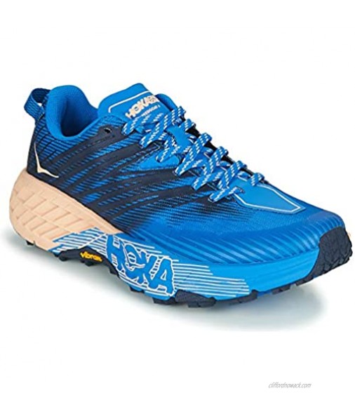 HOKA ONE ONE Womens Speedgoat 4 Wide Textile Synthetic Trainers