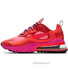 Nike Women's W Air Max 270 React Running Shoe  Mystic Red/Bright Crimson-Pink Blast  4 UK