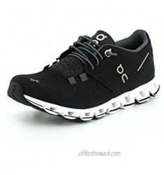 ON Running Women's Cloud Mesh Trainers Black/White Shoes Size 5.5 (M) US 36.5 EUR